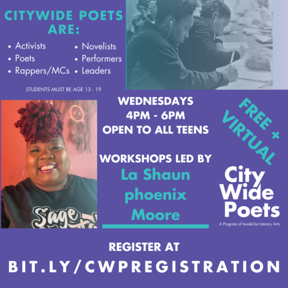 Citywide Poets 2022 Flyer
